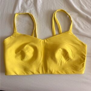 Target- All in Motion Yellow Women's Sports Bra